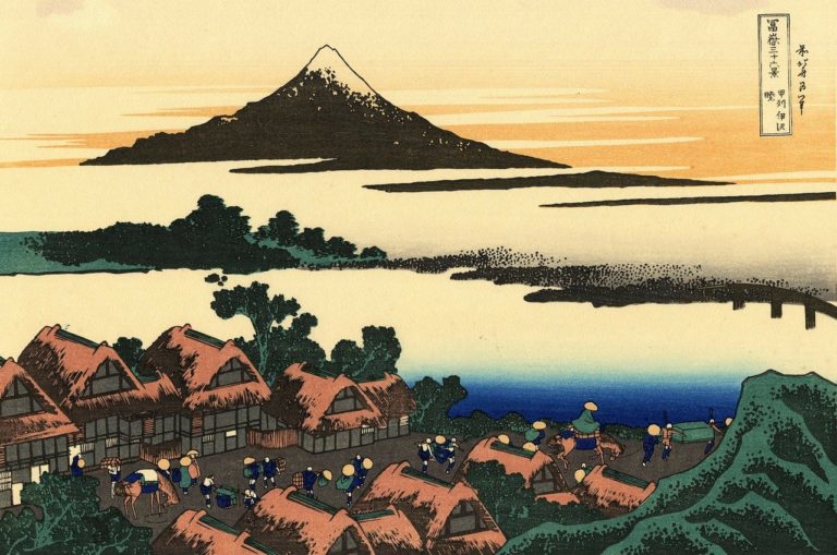 富士山の浮世絵
