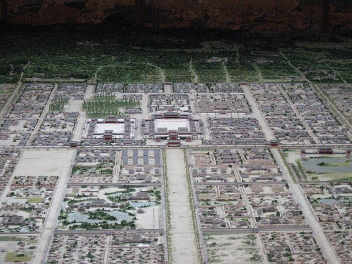 平安京の模型