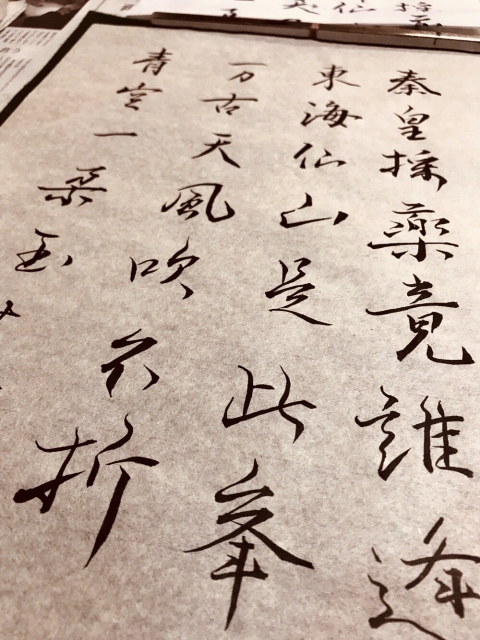 書の写真